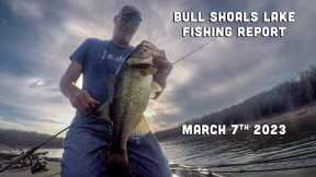 Bull Shoals Lake Fishing Report | March 7 2023 | Del Colvin