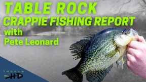 Table Rock Lake Crappie Fishing Report 3/9/2023 by Pete Leonard and Tackle HD