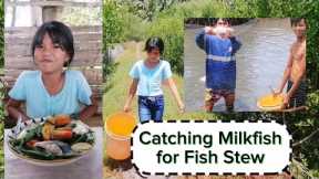 Vlog 007 - Catching Milkfish to Cook Fish Stew