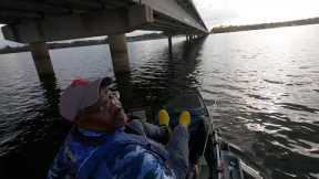 LAKE FORK crappie fishing at the 2946 bridge