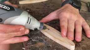 Making a Saltwater Stickbait Part 1 (Timber Handmade Yesmat Lure)