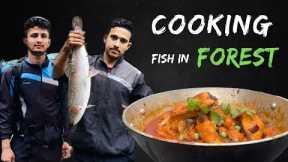 Forest Cooking: Catching and Cooking Fish for a Delicious Meal