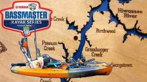 FISHING for $20k!!    BASSMASTER Kayak Championship 2023!!   Day 1