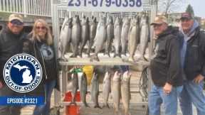 Salmon Fishing, Prescribed Burn, Fishing Tip; Michigan Out of Doors TV #2321