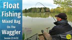 Float Fishing - Waggler Fishing - Lovely Mixed Bag & Surprise - Coppice Lake - 27/4/23 (Video 401)