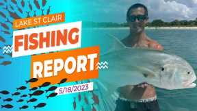 Lake St. Clair Fishing Report 5/18/2023