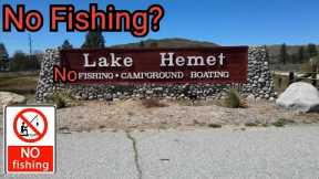 Fish and Game Contacted | Lake Hemet Closed To Fishing l Angler Rights