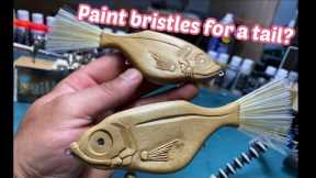 brush tail fishing lures part 1 - how to make fishing lures