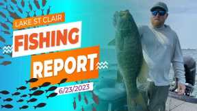 Lake St. Clair Fishing Report 6/23/2023