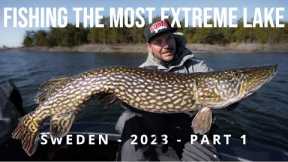 Fishing the MOST EXTREME lake in Europe - Sweden 2023: Part 1