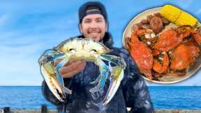 Catch Clean Cook! Blue Crab Low-Country BOIL!!