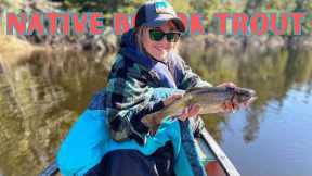 Native Brook Trout Fishing on the Remote Allagash Lake // Day One // North Maine Woods