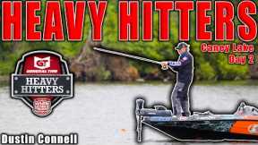 This Lake has GIANT BASS... but they are smart. - MLF Heavy Hitters- Caney Lake - Day 2