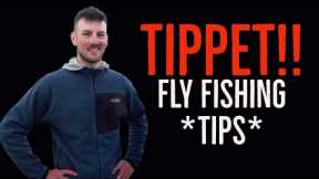 Tippet Fly Fishing TIPS with PRO Fishing Guide!