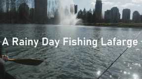 A Rainy Day Fishing Lafarge Lake