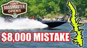 I WRECKED my boat...this is NOT how I wanted to start! (Toledo Bend Open)