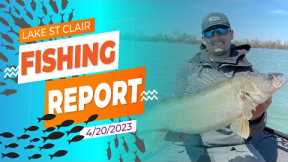 Lake St. Clair Fishing Report 4/20/2023