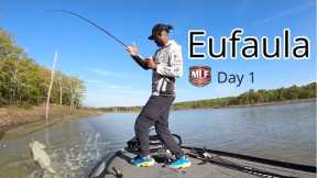Fishing Lake Eufaula - MLF Invitational Tournament