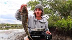 Catching My Own Food! Flathead Catch And Cook
