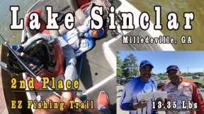Lake Sinclair Fishing Tournament 2nd Place (13.35lbs - EZ Fishing Trail)