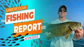 Lake St. Clair Fishing Report 6/29/2023