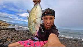 Big Fish on The Bubble n Fly! Unforgettable Catch / Fishing Hawaii Vlog