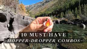 10 proven HOPPER - DROPPER rigs BIG FISH won't ignore - fly fishing combos that work anywhere.