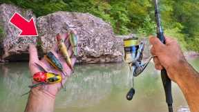 I Took ANTIQUE LURES To The Creek…They Got DESTROYED!!! (Crazy!)