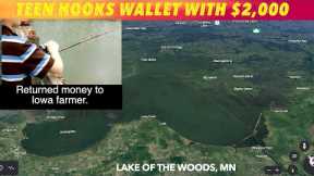 Teen Hooks Wallet With $2,000 On Lake Of The Woods