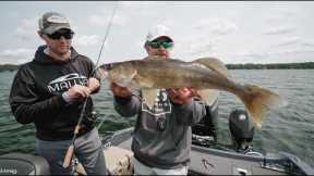Fishing Big Walleyes and Muskies on Leech Lake