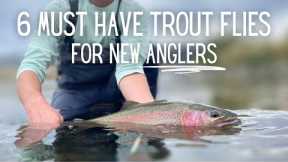 6 Must Have Trout Flies For Beginner Fly Fishing Anglers