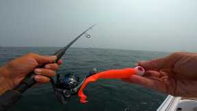Jigging up a limit - Ocean Bottom Fishing!