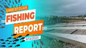 Lake St. Clair Fishing Report 9/13/2023