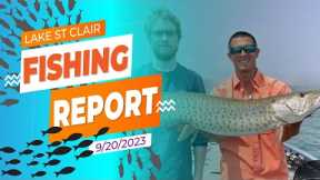 Lake St. Clair Fishing Report 9/20/2023