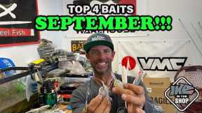 Top 4 Baits for September!!! Fall Fishing Frenzy!!!
