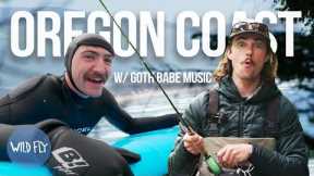 Fly Fishing & Surfing the Oregon Coast with Goth Babe Music