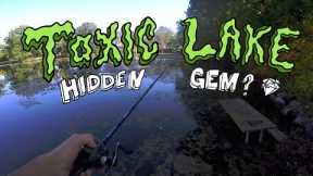 BASS FISHING IN A TOXIC LAKE?