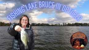 Fishing Lake Bruce in October