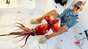 Fishing for Giant Humboldt Squid - Catch & Cook