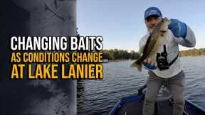 Changing Baits As Conditions Change At Lake Lanier #lakelanierfishing2023