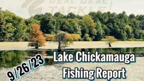Lake Chicamauga Fishing Report September 26, 2023