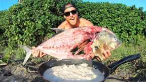 CATCH CLEAN COOK.. FISH CURRY COOKED ON THE BEACH. It will make your mouth water!