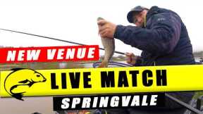 A NEW VENUE Challenge! Springvale Open Match | Live Match Fishing