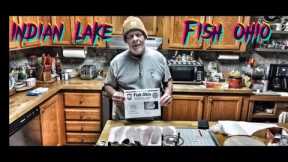 Indian Lake saugeye fishing November 2023