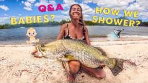 DAY 40 AT SEA: Q&A Crazy fishing in Croc Infested Creek