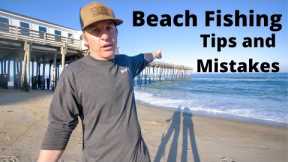 Top 5 BEACH FISHING TIPS and Mistakes - HOW TO CATCH FISH IN THE SURF