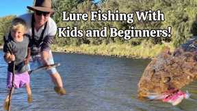 Quick Tips for Lure Fishing with Beginners and Kids!