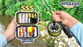 The MOST EXPENSIVE Amazon Fly Fishing Kit!! (Fishing Challenge)