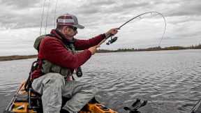 BIG One Hiding In Brackish Creek - Fishing With Swimbaits & Cut Bait