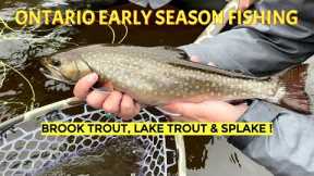 Early Season Ontario Trout Fishing | NEW 2024 VIDEO